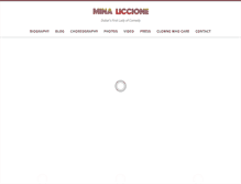 Tablet Screenshot of minaliccione.com
